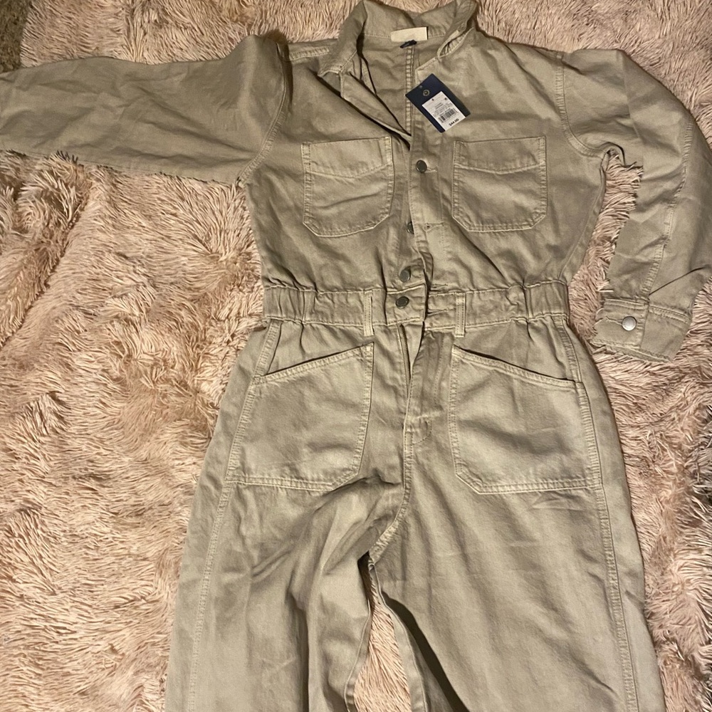 Universal Thread Utility Jumpsuit - Beige Women’s… - image 1